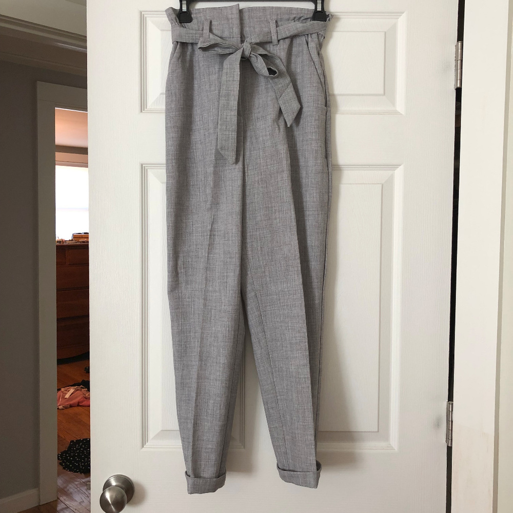 Gray pants